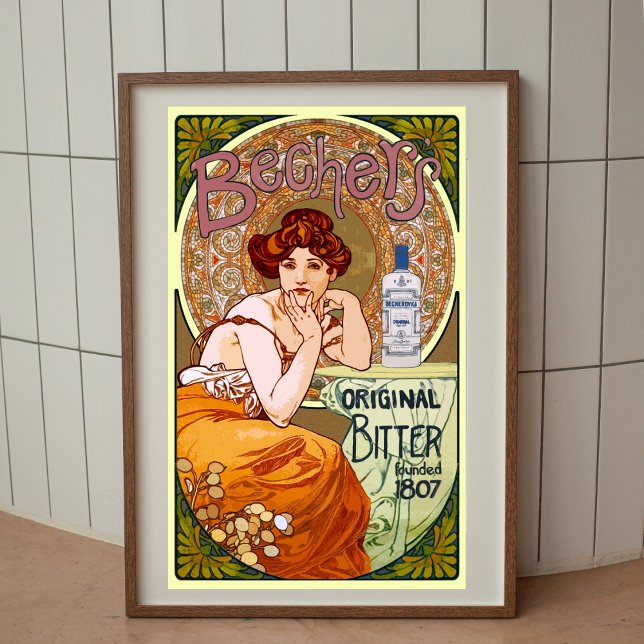 Alphonse Mucha poster vintage Art Nouveau (Créateur téléchargé)