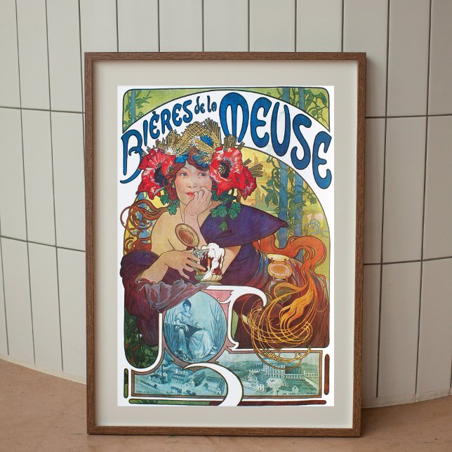 Alphonse Mucha poster vintage Art Nouveau (Créateur téléchargé)