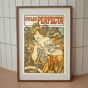 Alphonse Mucha poster vintage murale