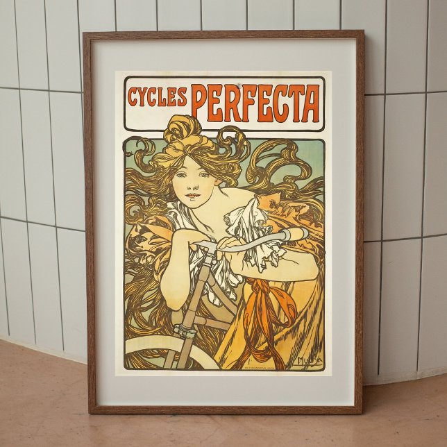 Alphonse Mucha poster vintage murale (Créateur téléchargé)