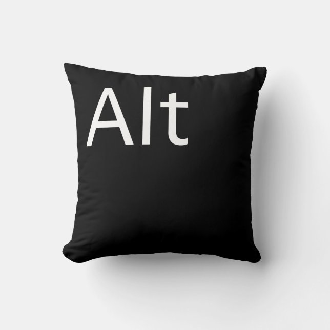 ALT - ctrl alt del coussin pour sofcussion (Recto)