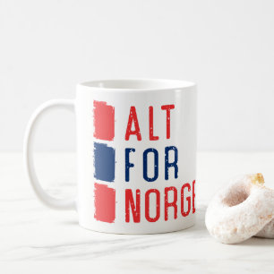 Alt pour Norge, Mug norvégien de devise