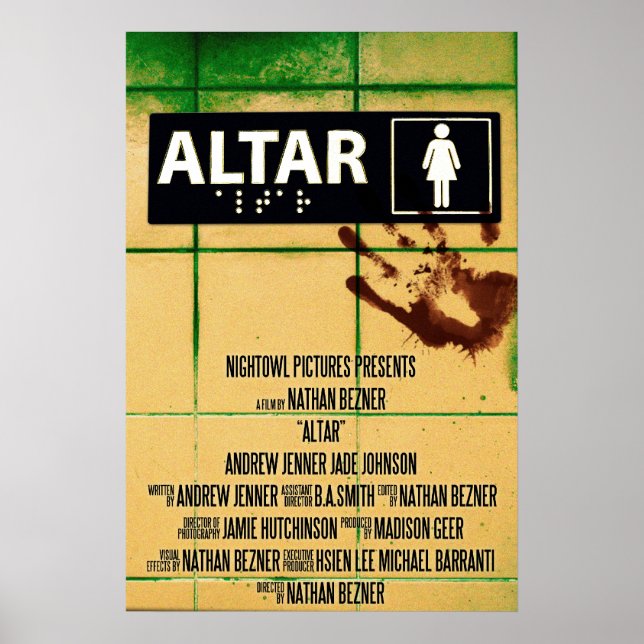 Altar (2008) Theatrical Poster (Devant)