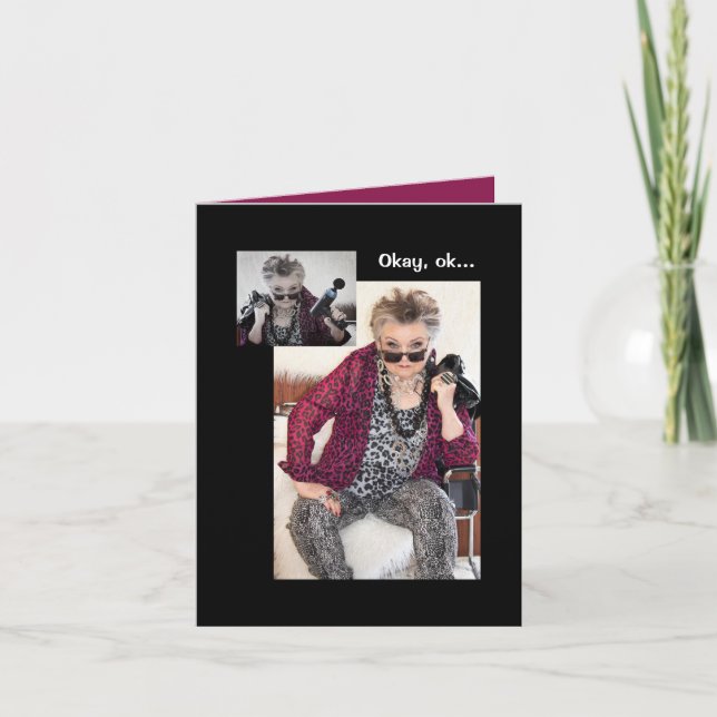 Alter Ego Manqué Anniversaire Carte de voeux pliée (Devant)