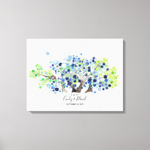 Alternative au livre d'hôtes - Toile - Forêt roman