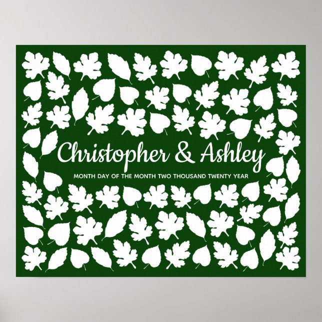 Alternative livre d'or de mariage d'automne 75 inv (Devant)