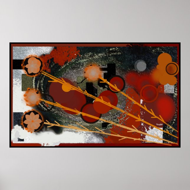 altitude - affiche Abstraite (Devant)
