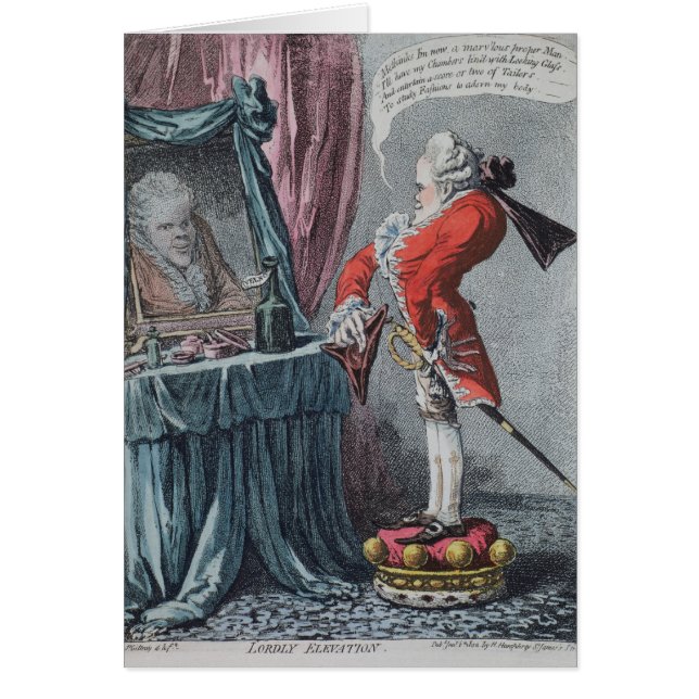 Altitude noble, pub. par Hannah Humphrey, 1802 (Devant)