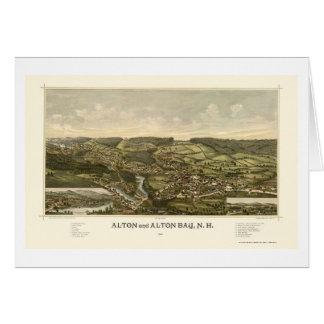 Alton, carte panoramique de NH - 1888
