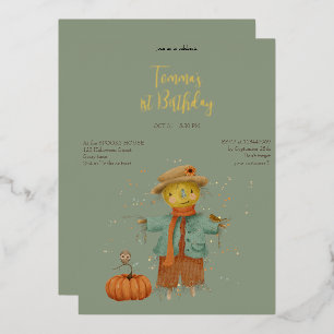 Aluminium Invitation en papier d'aluminium pour 1er annivers
