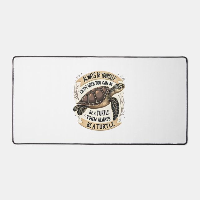 Always Be Yourself Except When You Can Be a Turtle (Recto)