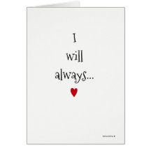 Always Love You Valentine Card