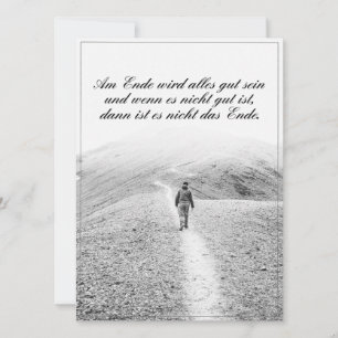 Am Ende avec alles gut sein