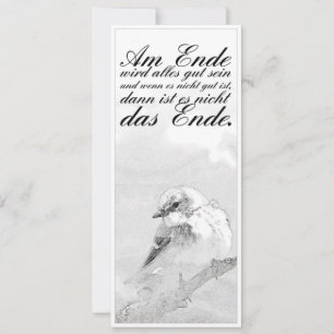 Am Ende avec alles gut sein