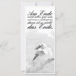 Am Ende avec alles gut sein