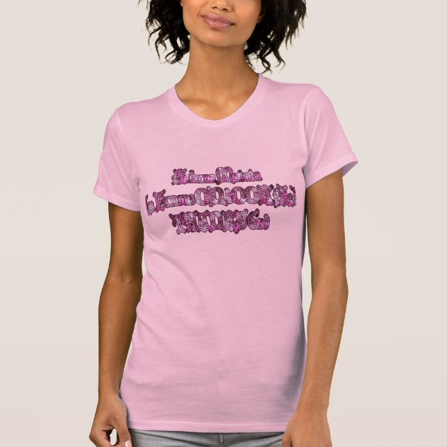 Am Famous on Book Face Hakuna Matata T-Shirt (Devant)