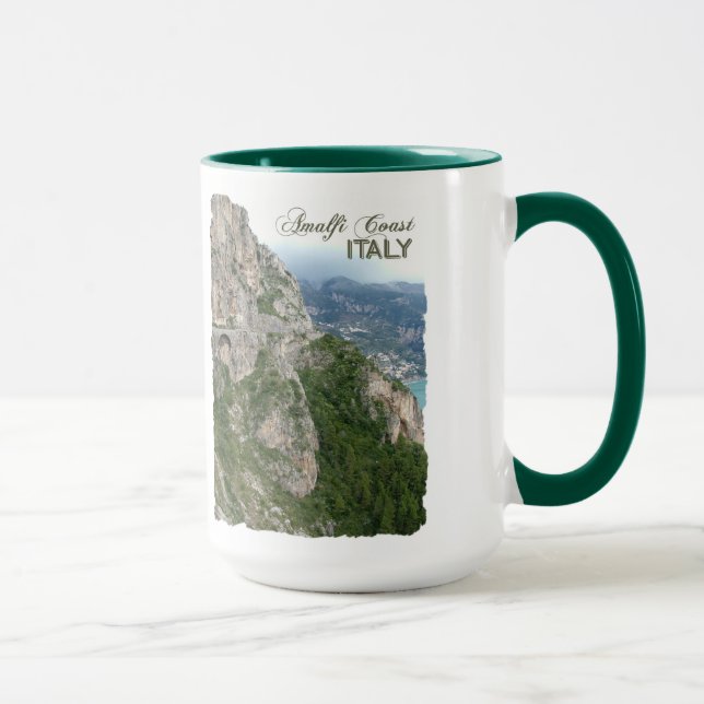 Amalfi Coast tasse personnalisée - choisir style,  (Droite)