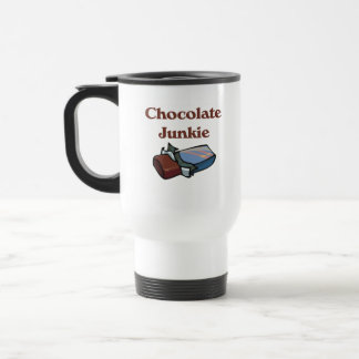 Amant de chocolat ou tasse d'accro du chocolat