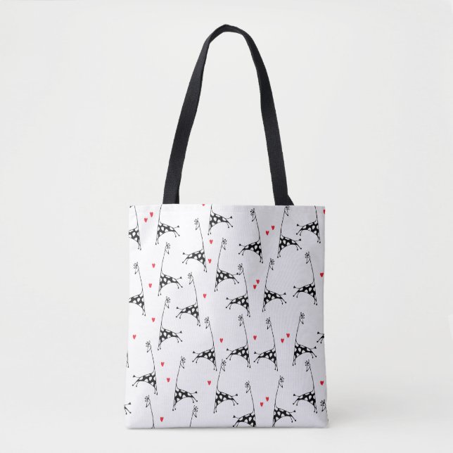 Amant de girafe - partout sac fourre-tout (Devant)