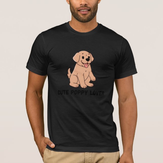 amant marionnette coupée mens t-shirts (Devant)