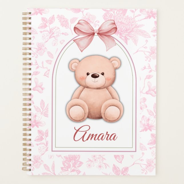 Amara | Conception personnalisée d'ours en peluche (Devant)
