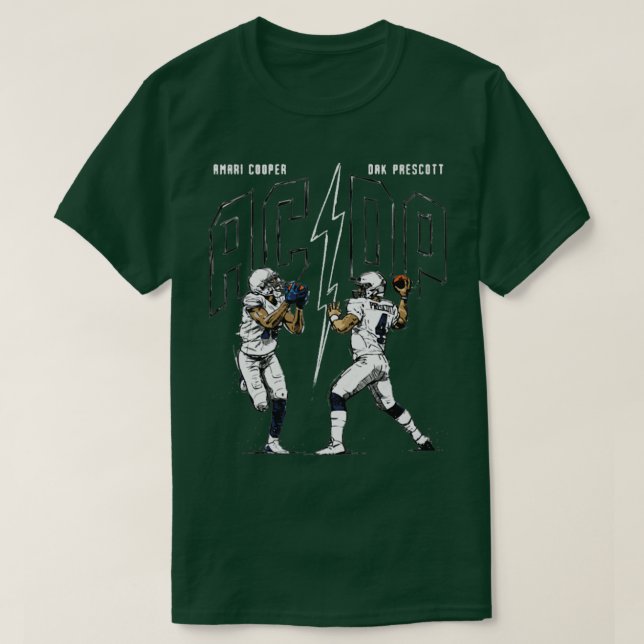 Amari Cooper Dak Prescott Dallas ACDP TShirt 2 (Design devant)