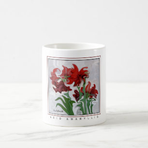 Amaryllis acide sur une tasse