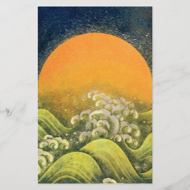AMATÉRASU, GODDESS SOLEIL, vert jaune noir (Devant)