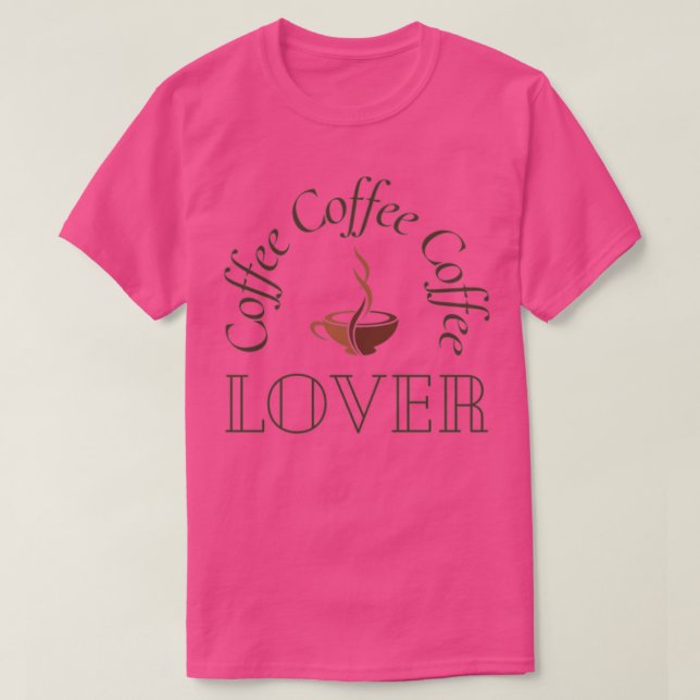 Amateur de café TShirt Classic TShirt (Design devant)