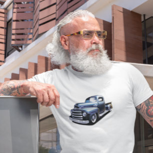 Amateur de Camion Vintage – T-Shirt Personnalisabl