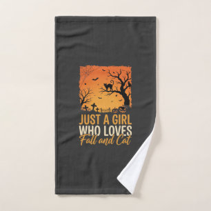 Amateur de chat Halloween Graphique de coucher de