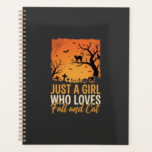 Amateur de chat Halloween Graphique de coucher de  (Devant)