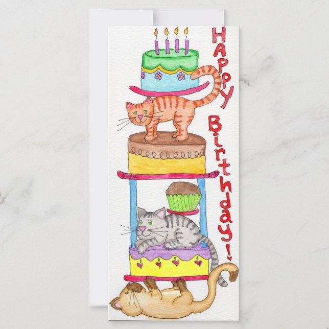 Amateur de chats pour son anniversaire (Devant)