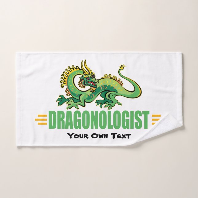Amateur de dragon drôle (Serviette à main)