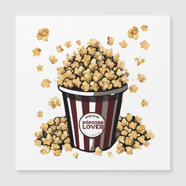Amateur de pop-corn (Devant)