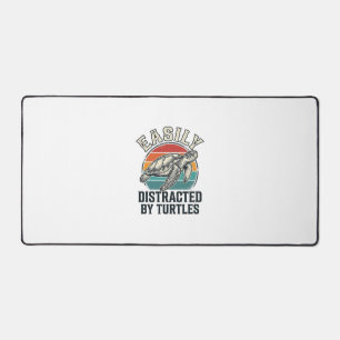 Amateur de tortues vintage facilement distrait par