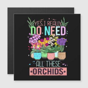 Amateur d'orchidée drôle