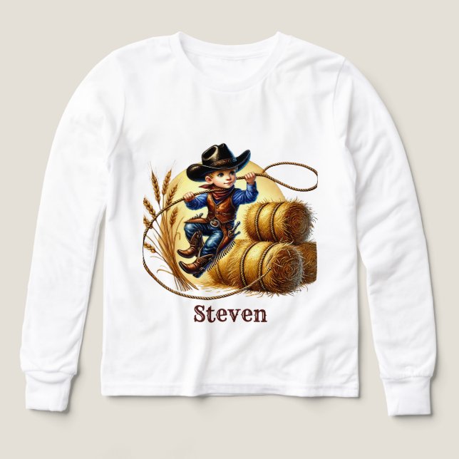 Amateurs cool De Cowboy, Chemises Tri-Blend Person (Motif recto)
