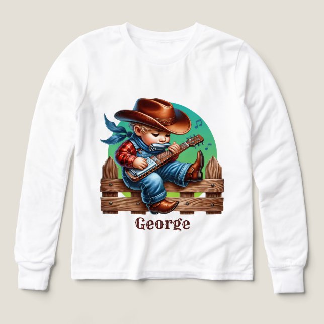 Amateurs cool De Cowboy, Chemises Tri-Blend Person (Motif recto)