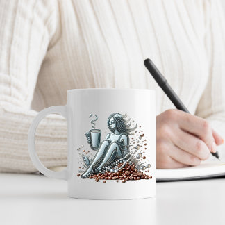 Amateurs de café en céramique Mug