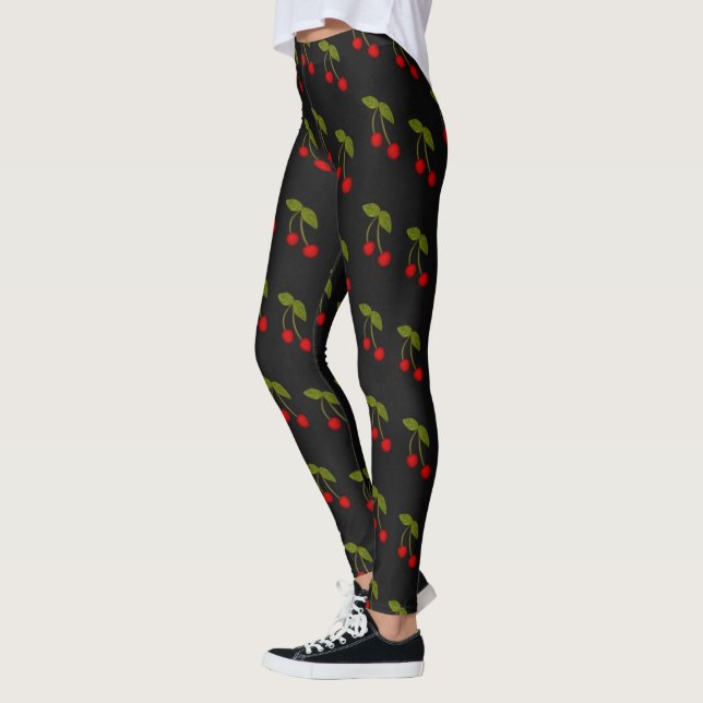 Amateurs de cerises Leggings (Gauche)