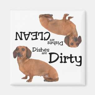 Amateurs de Dachshund Lave-vaisselle Magnet