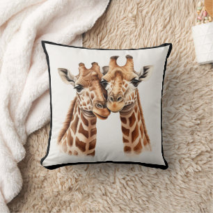 Amateurs de Giraffe mignonne Oreiller d'Animal Afr