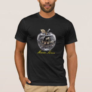 Amateurs de musique Apple Mark T-Shirt