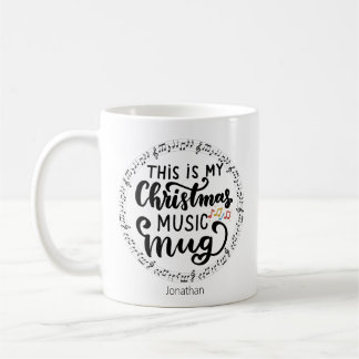 Amateurs de musique de Noël Mug cadeau de Noël