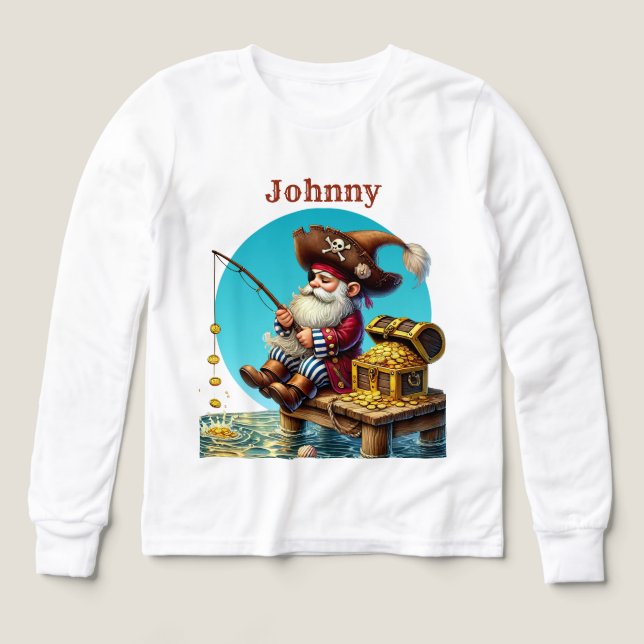 Amateurs de pirates cool Chemises à trois mélanges (Motif recto)