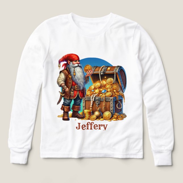 Amateurs de pirates cool Chemises à trois mélanges (Motif recto)