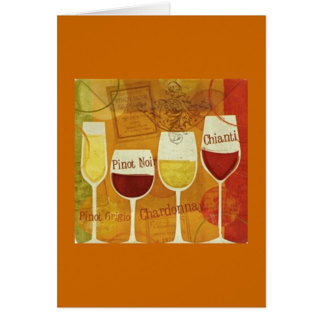 Amateurs de vin Chardonnay, pinot noir, Chianti (Devant)