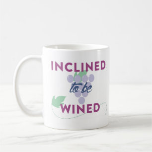 Amateurs de vin tasse de café