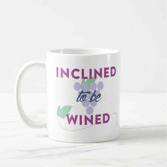 Amateurs de vin tasse de café (Gauche)